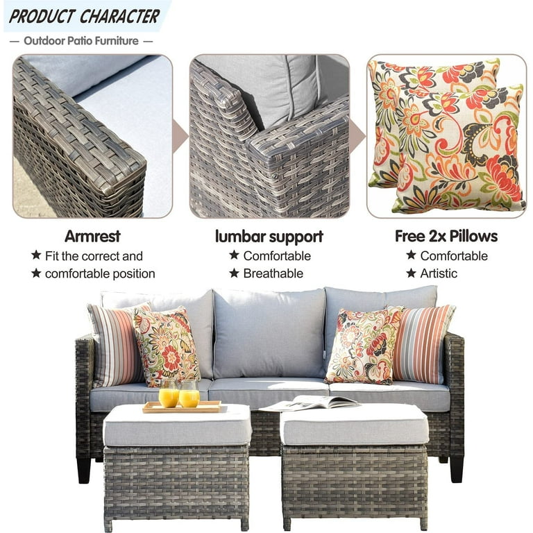 Outdoor couch cushions discount walmart