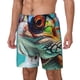 thumbnail image 1 of Balery Stylish Sunglasses Iguana Bañador para hombre, shorts de playa de secado rápido con entrepierna y forro de compresión-Large, 1 of 6