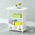 thumbnail image 2 of InsCrazy Nightstand with Drawer Bedside Table Mini Coffee Table Sofa Side Table for Living Room, Bedroom, Office, Home Workshop, 2 of 6