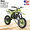 HB719 (Green), variant on Floseru Kids Dirtbike Gas Pitbike, 2 Stroke Dirt Bike 49cc for Kids 6-12, Gas Dirtbike Gas Powered Dirt Bike Motorbike w/Dual Suspension & Dual Disc Brake