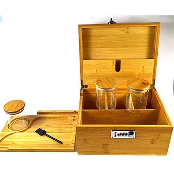 AzureGreen FBSTASH 8.5 x 10.25 in. Wooden Stash Box