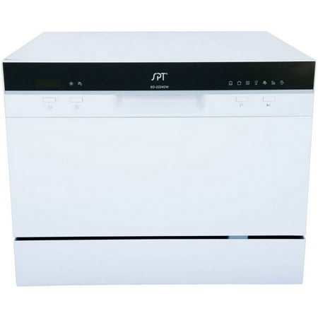 Sunpentown Delay Start Countertop Dishwasher  2220 Series  White