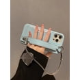 thumbnail image 6 of Ins Niche Portable Heart Shape Mirror Phone Case, 6 of 6