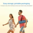 thumbnail image 4 of Beach Ventilated Tent Detachable Double Pole Ventilated Tent UV Protection 3-sided Ventilated Spacious Tent with Removable Bottom Pad for Beach Camping, 4 of 9