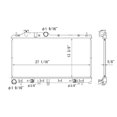 thumbnail image 3 of Radiator for Subaru Forester 2009-2013 2.5 Liter H4 RAD13092, 3 of 3