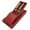 Red, variant on Jiandong Pen Case Wooden Pen Box Set with Fountain Pens & Stand - Stationery Gift(6.22X2.2X0.91Inch)