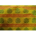thumbnail image 4 of oneOone Cotton Silk Fabric Leaves & Lotus Block Print Fabric BTY 42 Inch Wide, 4 of 4
