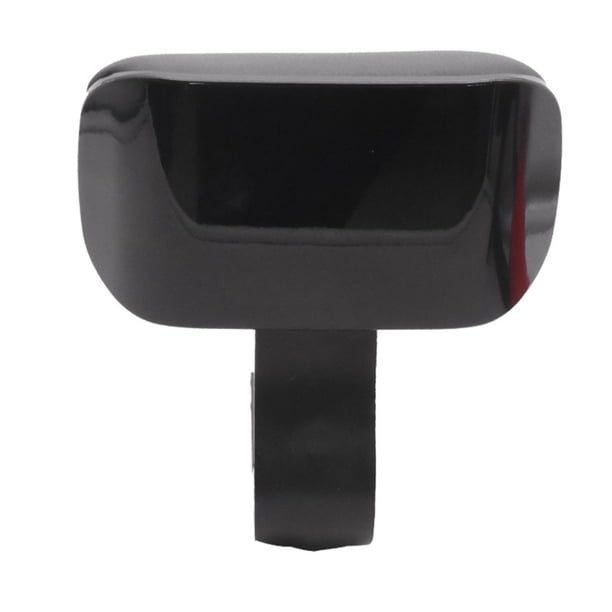 Almohadilla de respaldo universal para motocicleta, suave, fácil de instalar, cojín de respaldo duradero para niños y adultos, asiento trasero eléctri , negro