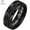 Black w/ 15 Black CZ, variant on Tungsten Wedding Band w/ 15 Cubic Zirconia in Silver Tioneer Black Gold Tioneer 8mm Ring