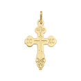 thumbnail image 1 of 14K gold ICXC Cross pendant, 1 of 1