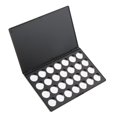 thumbnail image 2 of DIY Caja de Magnética Vacía de de Ojos Encendedor de Polvo Concealer Contenedor de Maquillaje (Negro) - Estuche + espuma + sartenes Salvador Dali Paleta magnética vacía, 2 of 8