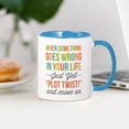 thumbnail image 4 of CafePress - Plot Twist Mug Mugs - 11 oz Ceramic Mug - Novelty Coffee Tea Cup, 4 of 6