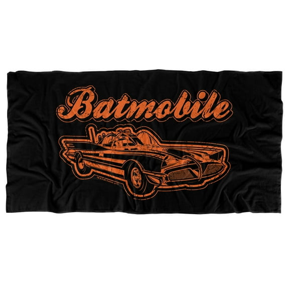 Batman Batmobile Officially Licensed Beach Towel 30' X 60'