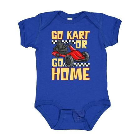 

Inktastic Go Kart Funny Go Karting Gift Baby Boy or Baby Girl Bodysuit