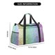 thumbnail image 3 of Disketp Beautiful Glitter Bolsa de Viaje Tipo Duffle, Bolso de Mano para Fin de Semana para Mujer, Bolsa de Gimnasio Ligera para Hombre, Esencial para Viajes, 3 of 7