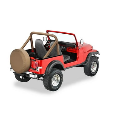 Bestop 8000704 Tan Sport Bar Cover for 1980-2016 CJ5, CJ7 & Wrangler