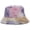 Colorful-d, variant on CoCopeaunt Women Tie Dyed Plush Bucket Hat Winter Fuzzy Casual Trendy Thick Fisherman Cap