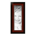 thumbnail image 2 of ArtToFrames 4" x 12" Honors Mahogany with Black Picture Frame, 4x12 inch Brown Wood Poster Frame (WOM-5154), 2 of 7