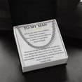 thumbnail image 3 of Cuban Link Chain - My Man #5, 3 of 10