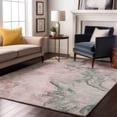 thumbnail image 7 of Addison Rugs Mayfield Premium Machine Washable Transitional Abstract Blush Rectangle Rug, 3' x 5', 7 of 7