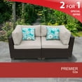 thumbnail image 2 of Premier 2 Piece Outdoor Wicker Patio Furniture Set 02a, 2 of 7
