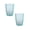 A32 2Pack A 2.2"x3.1"x4.5", variant on 2Pcs Acrylic Drinking Glasses, Reusable Tumblers Drinkware Unbreakable Water Glasses Cups Stackable & Dishwasher Safe For Home Outdoors Restaurant, Light Blue 2.2X3.07X4.49Inch