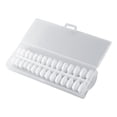 thumbnail image 1 of HILABEE 240 Pcs Faux Ongles Pleine Couverture Sans Trace avec Boîte de Rangement Carré Rond, 1 of 7