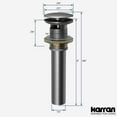 thumbnail image 4 of Karran Usa PUOF25SS Karran PUOF25SS Pop-Up Vanity Bowl Drain - Stainless Steel, 4 of 5