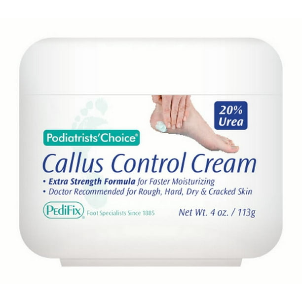 PediFix Podiatrists' Choice Foot Moisturizer 4 oz Jar, Scented, Cream