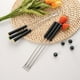 thumbnail image 5 of Juego de Tenedores para Barbacoa, 6 Brochetas de Acero Inoxidable, Diseño Retráctil, Material Antioxidante de Grado Alimenticio, Apto para Asar, Fácil de Limpiar, Perfecto para Acampar y Cocinar En F, 5 of 7