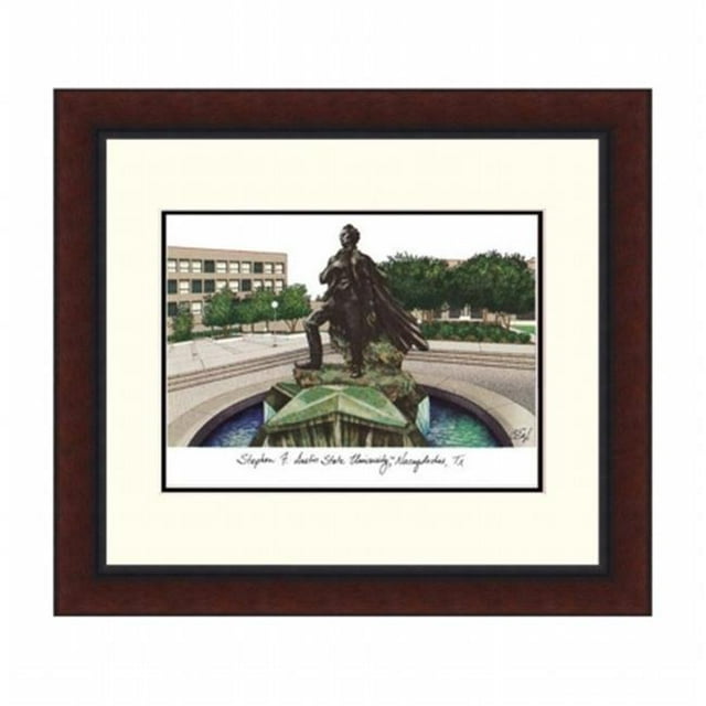 Campusimages TX945LR Stephen F Austin Legacy Ancien Élève Lithographie Encadrée