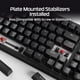 thumbnail image 5 of Teclado gamer HyperX Eve 1800 RGB de membrana negro, 5 of 9