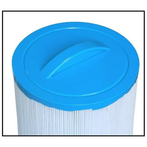 Spa Parts P7CH-752 14.75 in. 75 Sq. ft. Cartridge Filter with Top Handle, Bottom 2 in. MPT - 7 in. Dia.