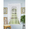 thumbnail image 2 of Today's Curtain Hellina Tapework Window Swagger, 63-Inch, White - Hellina CA1800K, 2 of 4
