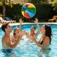 thumbnail image 6 of Japceit Inflatable Mini Basketball, Pvc Beach Pool Play Ball, Outdoor Water Game Toy, Kids Summer Swimming Pool Party, Colorful Bouncing Ball, Inflatable Sport Ball, 6 of 6