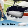 thumbnail image 6 of Quictent Carport Replacement Tarp Canopy Top Cover with Leg Cloth with Bungees Balls, for 10x20 ft Garage Party Tent Shelter - White, One Roof Only, 6 of 7