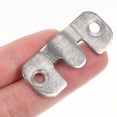 thumbnail image 5 of 32 Pairs Heavy Duty Mountain Buckle Frame Hangers with French Cleat Mirror Coat Clothes Rack Bracket Clips, 5 of 6