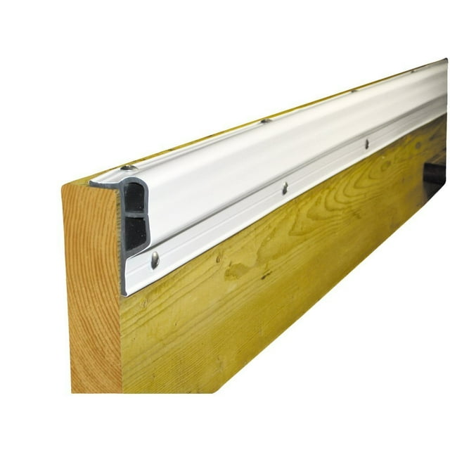 Dock Edge + Protecteur de Quai à Profil en PVC, Blanc, 10 Pieds