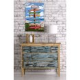 thumbnail image 3 of Ocean City, New Jersey, Destination Signpost (#2) (16x24 Giclee Gallery Art Print, Vivid Textured Wall Decor), 3 of 3