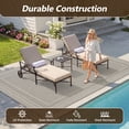 thumbnail image 6 of SIXHOME Outdoor Rugs 4'x6' Patio Rug Modern Bordered Indoor Outdoor Rugs Polypropylene Washable Non Shedding, Easy Clean, Waterproof, Durable Outdoor Carpet for Porch Balcony Deck Neutral Gray, 6 of 9
