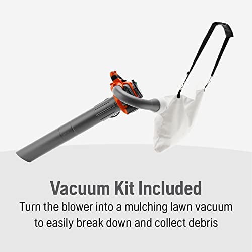 Husqvarna 125BVx 28cc 2 Cycle Gas Powered 170 MPH Blower Vac With Smart Start