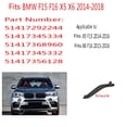 thumbnail image 4 of Remplacement pour x5 F15 2014-2016 Poignée de Porte Intérieure Poignée de Tirage Poignée Droite Accessoires Automobiles 51417292244, 4 of 5