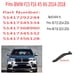 thumbnail image 5 of Scienceny Reemplazo para x5 F15 2014-2016 manija de tirador de puerta interior de coche empuñaduras derechas accesorios automotrices 51417292244 Ventana automotriz negro Scienceny VI1168-01B, 5 of 5