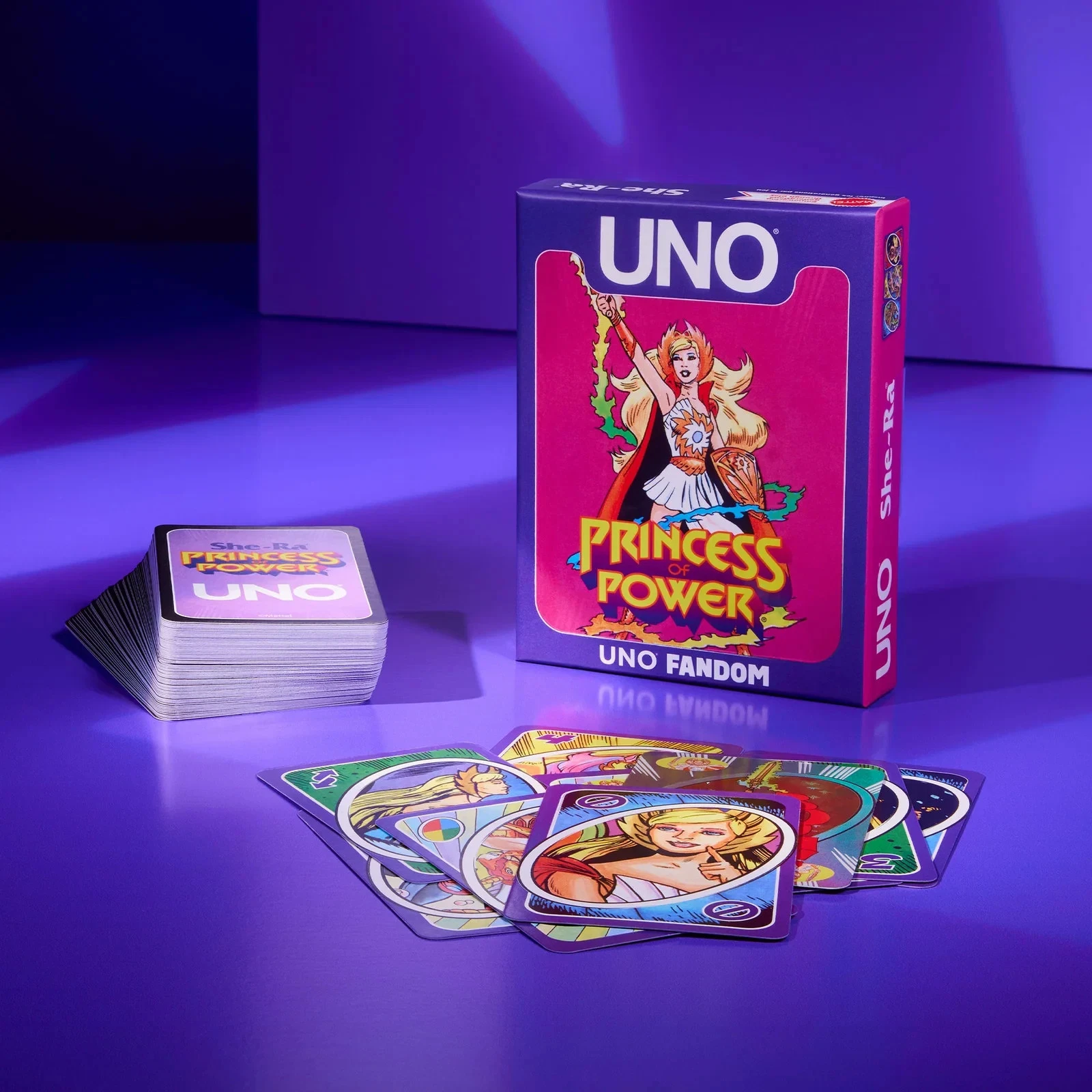 Mattel - UNO - She-Ra Princess of Power Fandom MOTU Card Game Deck
