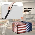 thumbnail image 5 of Renewold Toaster Oven Protective Cover Dustproof Smart Oven Air Fryer Protector Case with Pockets Easy Clean Kitchen Appliance Accessories, 18.5 x 14.5 x 9 Inches, American Flag Print, 5 of 7