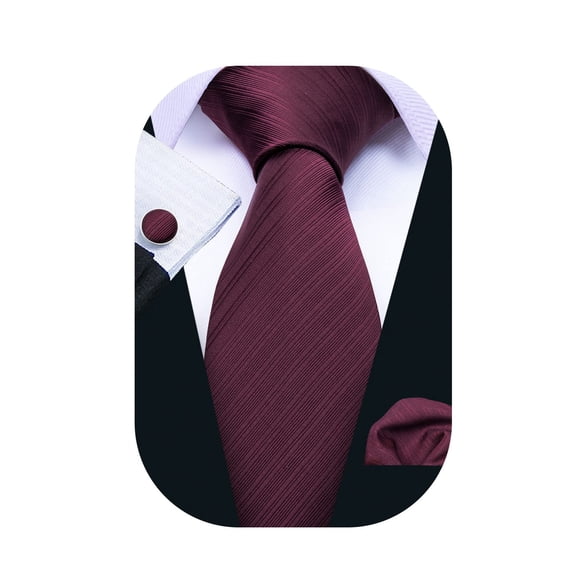 Conjunto de corbata Barry.Wang Silk extra larga de 150 cm para boda