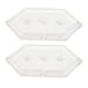 thumbnail image 4 of Juego de 2 perchas transparentes para colgar en la pared para almacenar y exhibir patinetas, 4 of 8