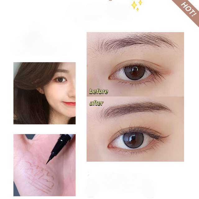 YSTINNG Micro Eyebrow Pen Kit, Eyebrow Tint Pencil With Precision Micro-brush Tip Applicator Create Natural Looking 3D Brows A311-001