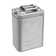 thumbnail image 4 of Contenedor de almacenamiento de agua, tanque de combustible, portátil, de acero inoxidable, resistente, de gran capacidad, jarra de metal para almacen 40 litros, 4 of 8