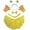 Yellow, variant on Petitebelle Snail Headband Bowtie Tail Gloves Tutu 5pc Costume (Yellow, 1-5 Years)
